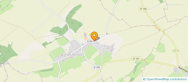 localisation de l'entreprise MONSIEUR EMMANUEL CREMETZ  UF-EN-TERNOIS