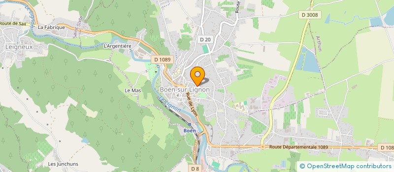 localisation de l'entreprise MONSIEUR EMMANUEL CREMONESE  BOEN-SUR-LIGNON