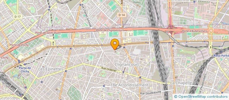 localisation de l'entreprise MONSIEUR EMMANUEL CROS  PARIS