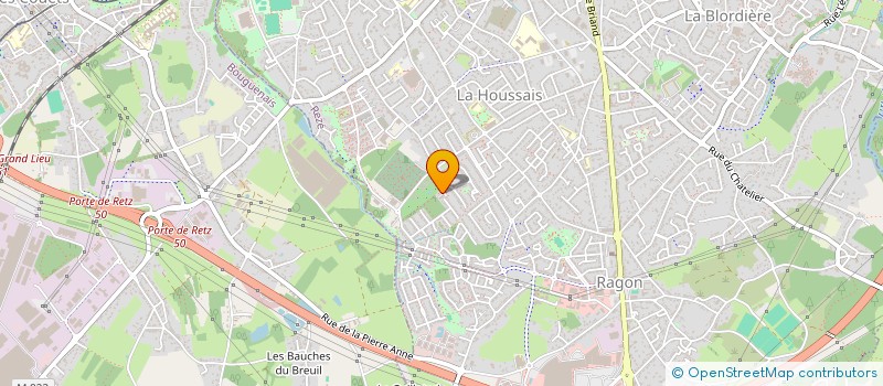 localisation de l'entreprise MONSIEUR EMMANUEL CROUAIL  REZE