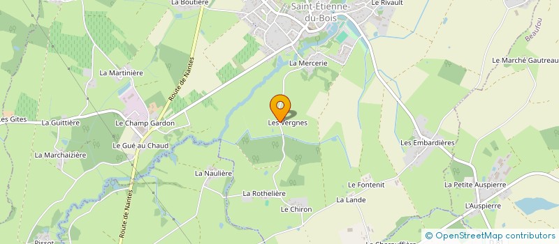 localisation de l'entreprise MONSIEUR EMMANUEL CRUBELLIER  SAINT-ETIENNE-DU-BOIS