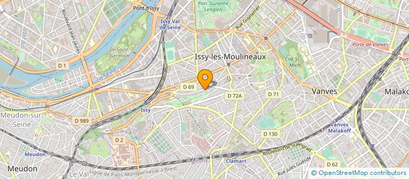 localisation de l'entreprise MONSIEUR EMMANUEL CRUZ MERMY à ISSY-LES-MOULINEAUX