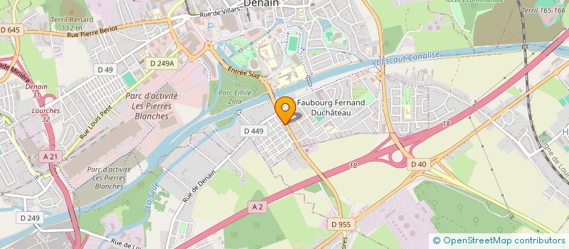 localisation de l'entreprise MONSIEUR EMMANUEL CUSTOZA à DENAIN