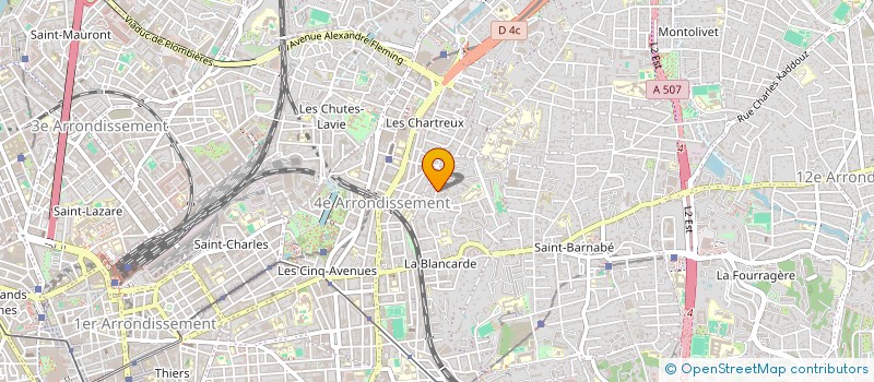 localisation de l'entreprise MONSIEUR EMMANUEL D'ESTAING à MARSEILLE