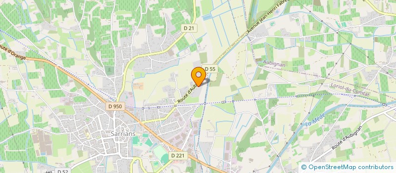 localisation de l'entreprise MONSIEUR EMMANUEL D'HOOP DE SYNGHEM  SARRIANS