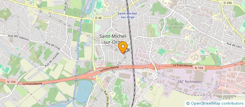 localisation de l'entreprise MONSIEUR EMMANUEL DA SILVA à SAINT-MICHEL-SUR-ORGE