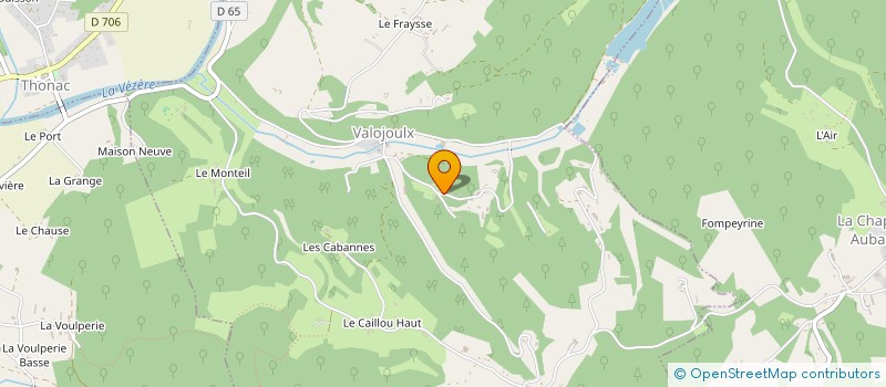 localisation de l'entreprise MONSIEUR EMMANUEL DA SILVA  SERGEAC