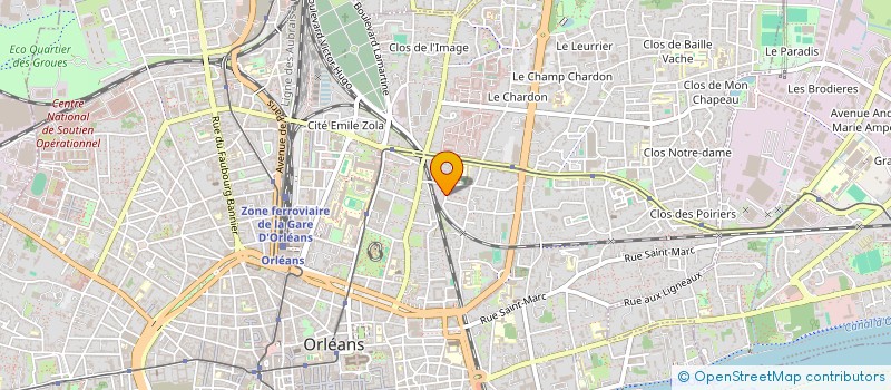 localisation de l'entreprise MONSIEUR EMMANUEL DA SILVA DE OLIVEIRA à ORLEANS