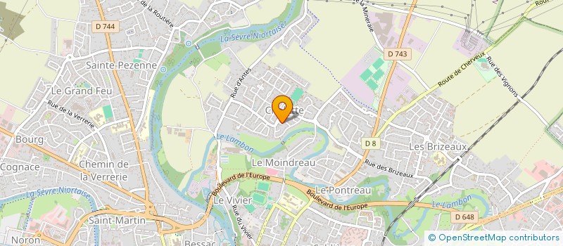 localisation de l'entreprise MONSIEUR EMMANUEL DA SILVA MOTA à NIORT
