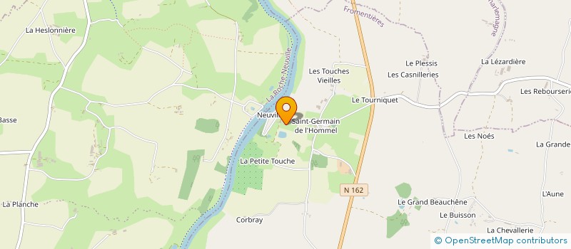 localisation de l'entreprise MONSIEUR EMMANUEL DAGNEAU-DE-RICHECOUR à FROMENTIERES