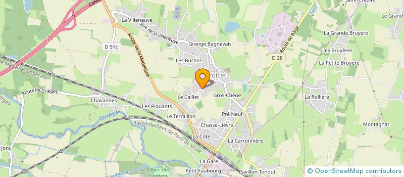 localisation de l'entreprise MONSIEUR EMMANUEL DAIM à CROTTET
