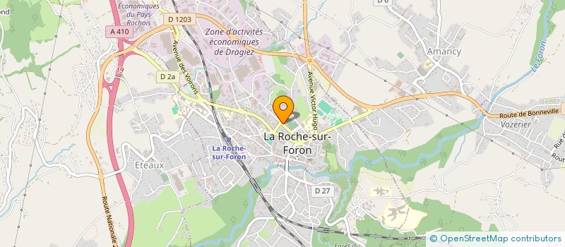 localisation de l'entreprise MONSIEUR EMMANUEL DAKIN  LA ROCHE-SUR-FORON