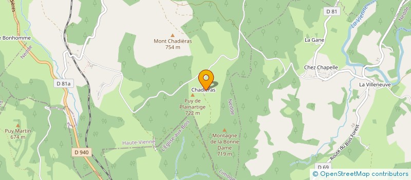 localisation de l'entreprise MONSIEUR EMMANUEL DALLOUX  NEDDE