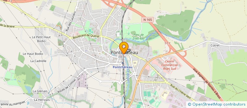 localisation de l'entreprise MONSIEUR EMMANUEL DANET  PONTCHATEAU