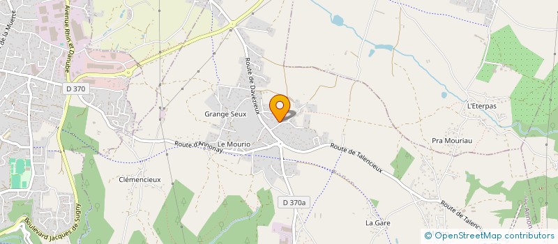 localisation de l'entreprise MONSIEUR EMMANUEL DANTRESSANGLE  VERNOSC-LES-ANNONAY