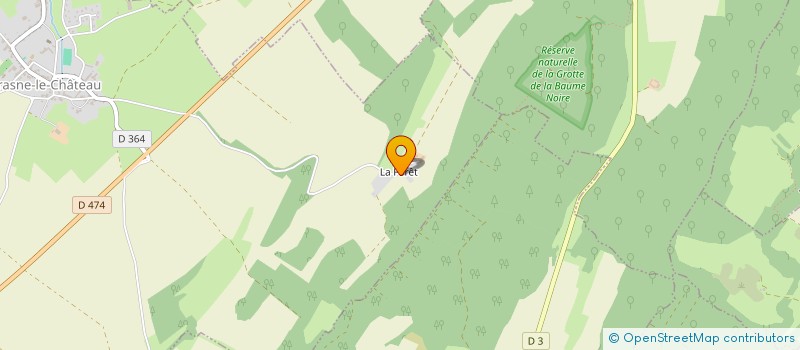 localisation de l'entreprise MONSIEUR EMMANUEL DARGENT  FRASNE-LE-CHATEAU