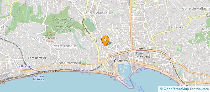 localisation de l'entreprise MONSIEUR EMMANUEL DARRE à CANNES