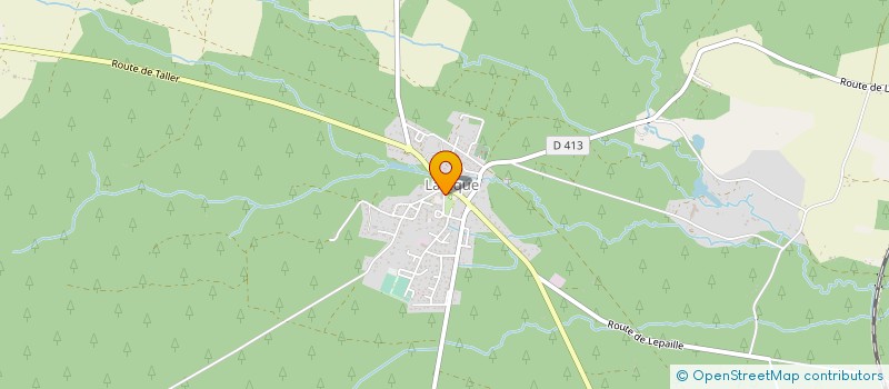 localisation de l'entreprise MONSIEUR EMMANUEL DAUGERT  LALUQUE