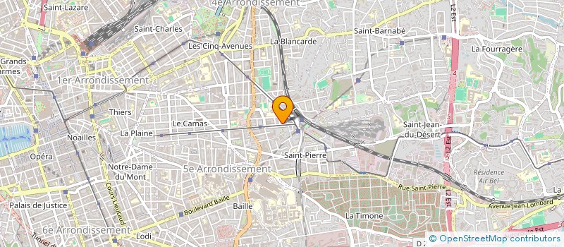 localisation de l'entreprise MONSIEUR EMMANUEL DE BALMAN à MARSEILLE