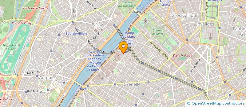 localisation de l'entreprise MONSIEUR EMMANUEL DE BENOIST  PARIS