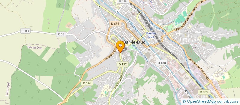 localisation de l'entreprise MONSIEUR EMMANUEL DE DONATO à BAR-LE-DUC