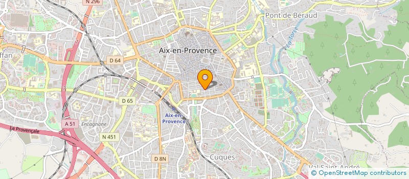 localisation de l'entreprise MONSIEUR EMMANUEL DE FORESTA à AIX-EN-PROVENCE