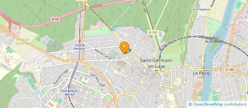 localisation de l'entreprise MONSIEUR EMMANUEL DE LA HABA à SAINT-GERMAIN-EN-LAYE