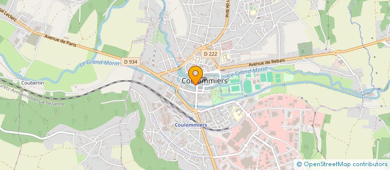 localisation de l'entreprise MONSIEUR EMMANUEL DE LAS HERAS à COULOMMIERS
