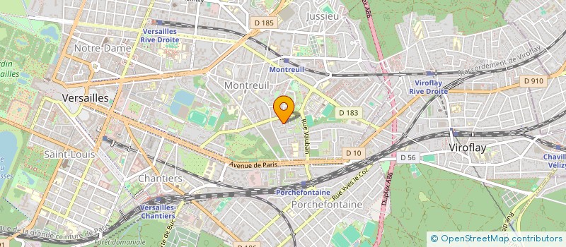 localisation de l'entreprise MONSIEUR EMMANUEL DE MIOLLIS à VERSAILLES