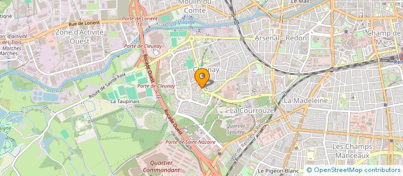 localisation de l'entreprise MONSIEUR EMMANUEL DE OLIVEIRA à RENNES