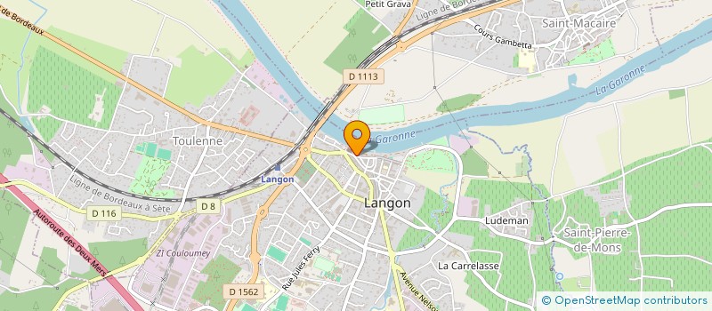 localisation de l'entreprise MONSIEUR EMMANUEL DE OLIVEIRA à LANGON