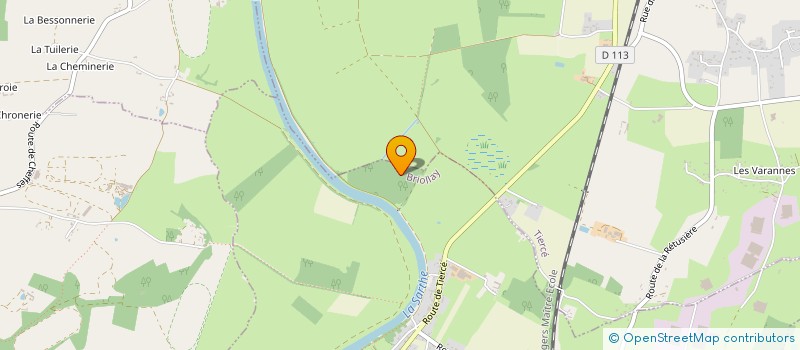 localisation de l'entreprise MONSIEUR EMMANUEL DE SAINT PERN  BRIOLLAY