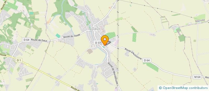 localisation de l'entreprise MONSIEUR EMMANUEL DE SOUZA BRITO  DAUX