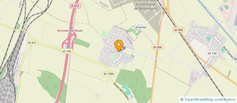 localisation de l'entreprise MONSIEUR EMMANUEL DE SUREMAIN  FENAY