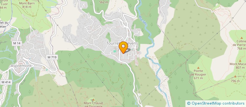 localisation de l'entreprise MONSIEUR EMMANUEL DEBEAUJON  TOURRETTE-LEVENS