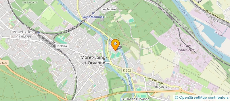 localisation de l'entreprise MONSIEUR EMMANUEL DEBON à MORET-LOING-ET-ORVANNE