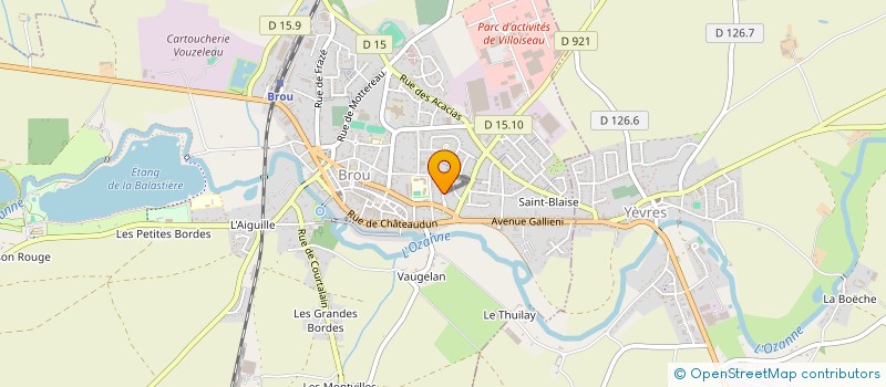 localisation de l'entreprise MONSIEUR EMMANUEL DECARSIN à BROU