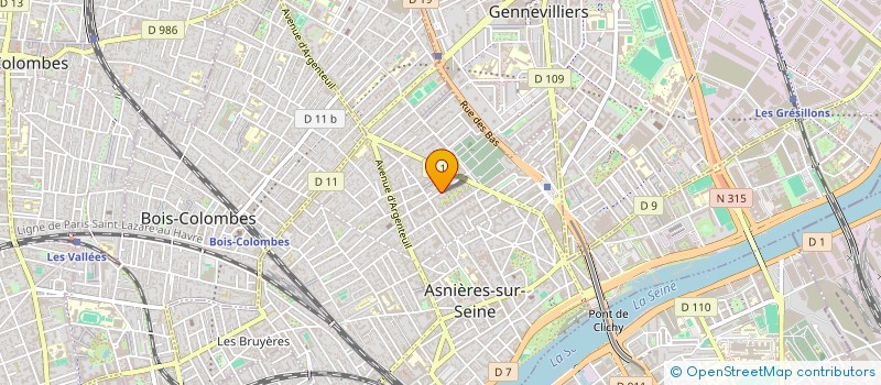localisation de l'entreprise MONSIEUR EMMANUEL DELACROY à ASNIERES-SUR-SEINE
