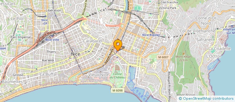 localisation de l'entreprise MONSIEUR EMMANUEL DELAPORTE à NICE