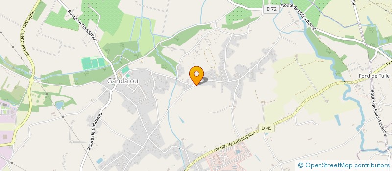 localisation de l'entreprise MONSIEUR EMMANUEL DELAUNAY  CASTELSARRASIN