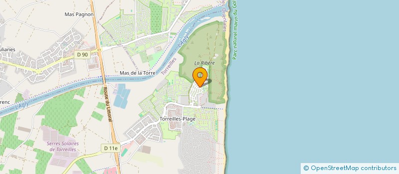 localisation de l'entreprise MONSIEUR EMMANUEL DELAVALLEE  TORREILLES