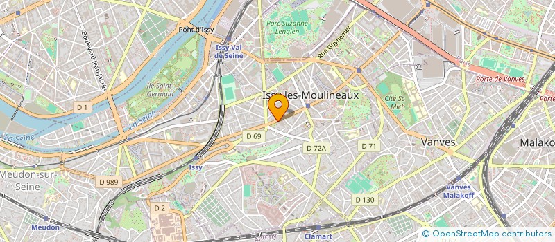 localisation de l'entreprise MONSIEUR EMMANUEL DELESTREE à ISSY-LES-MOULINEAUX