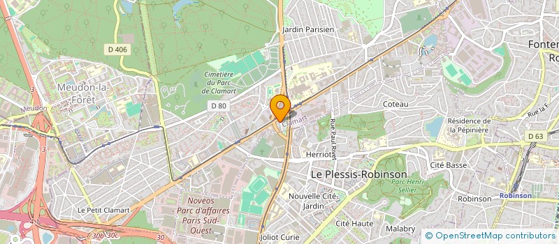 localisation de l'entreprise MONSIEUR EMMANUEL DELFARGUIEL à CLAMART
