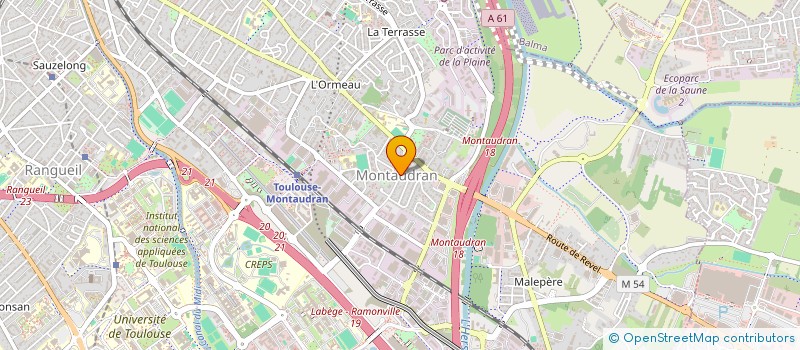 localisation de l'entreprise MONSIEUR EMMANUEL DELMASURE à TOULOUSE