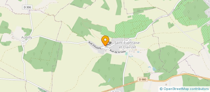 localisation de l'entreprise MONSIEUR EMMANUEL DELONG  SAINT-EUPHRAISE-ET-CLAIRIZET