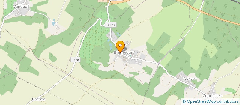 localisation de l'entreprise MONSIEUR EMMANUEL DELPECH  BRANSCOURT