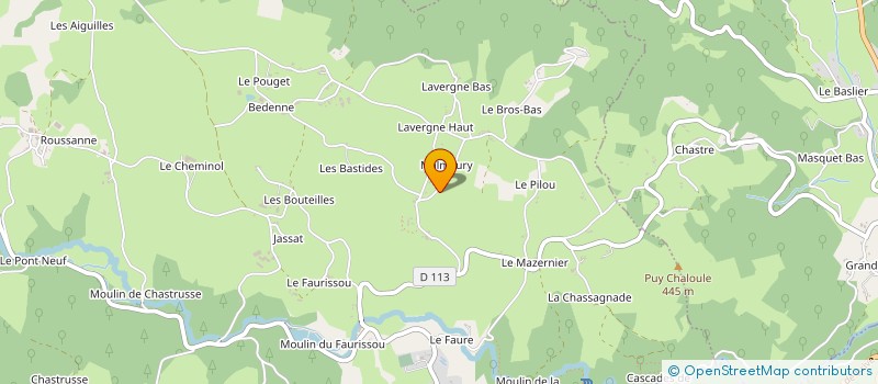 localisation de l'entreprise MONSIEUR EMMANUEL DELSART  ALBUSSAC