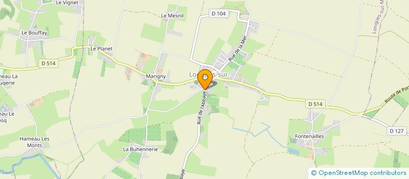 localisation de l'entreprise MONSIEUR EMMANUEL DEMARS  LONGUES-SUR-MER