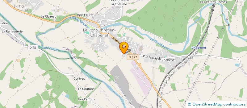 localisation de l'entreprise MONSIEUR EMMANUEL DEMETER à LE PONT-CHRETIEN-CHABENET