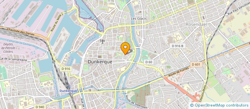 localisation de l'entreprise MONSIEUR EMMANUEL DEMMER à DUNKERQUE